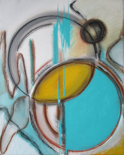 Bewusst-Sein 1 by Kerstin Franz, Painting for Sale on Singulart