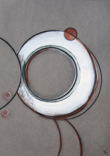 Happy 3 by Kerstin Franz, 종이 for Sale on Singulart