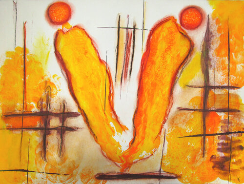 Spiegelungen 2 by Kerstin Franz, Work on Paper for Sale on Singulart