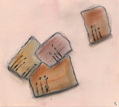 Wie wollen wir Leben? 3 by Kerstin Franz, 소묘 for Sale on Singulart