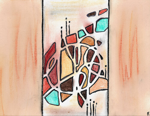 Wie wollen wir Leben? 1 by Kerstin Franz, 소묘 for Sale on Singulart