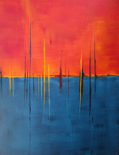 colorfields 25 de Kerstin Franz, Pintura a la venta en Singulart