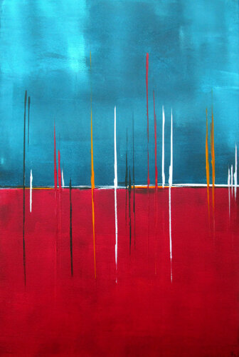 colorfields 41 de Kerstin Franz, Obra en papel a la venta en Singulart