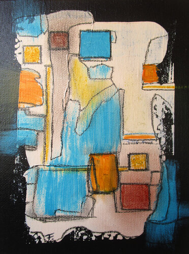 Farben formen 3 di Kerstin Franz, Pittura in vendita su Singulart