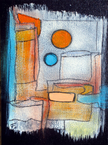 Farben formen 4 von Kerstin Franz, Malerei kaufen auf Singulart