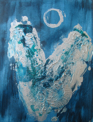 Engel des Mutes 1 / Angel of Courage 1 von Kerstin Franz, Malerei kaufen auf Singulart