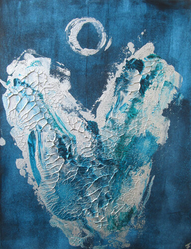 Engel des Mutes 3 / Angel of Courage 3 von Kerstin Franz, Malerei kaufen auf Singulart