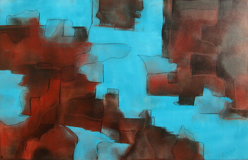 Raumenergien 6 di Kerstin Franz, Pittura in vendita su Singulart