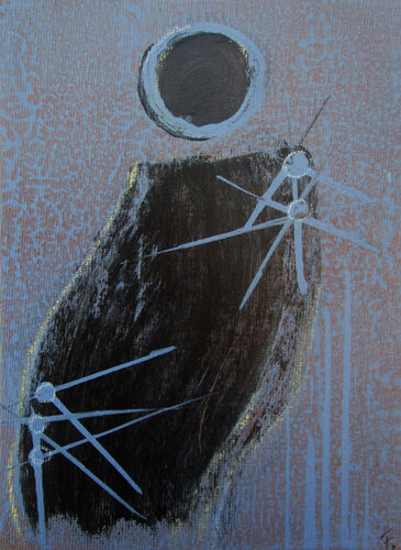 Untold stories 3 di Kerstin Franz, Pittura in vendita su Singulart