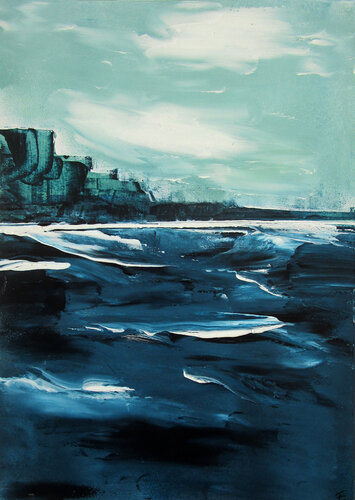 Meeresträume 4 di Kerstin Franz, Pittura in vendita su Singulart
