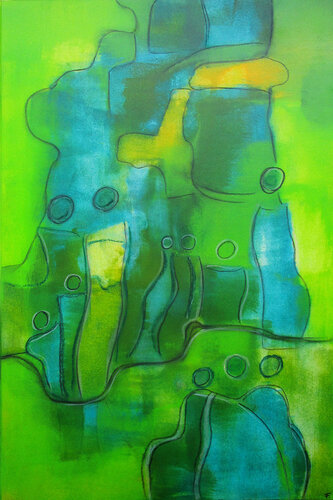 Together 5 by Kerstin Franz, Work on Paper for Sale on Singulart