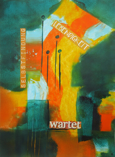 SinnBild 19 van Kerstin Franz, Werk op papier te koop op Singulart