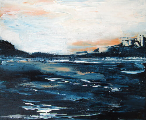 Sea 1 by Kerstin Franz, Painting for Sale on Singulart