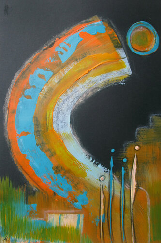 Freiheit 3 by Kerstin Franz, Work on Paper for Sale on Singulart