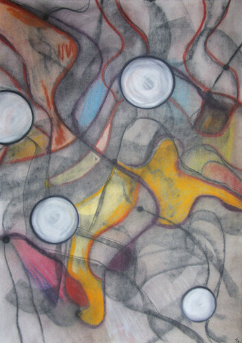 Verbindungen 2 by Kerstin Franz, Work on Paper for Sale on Singulart