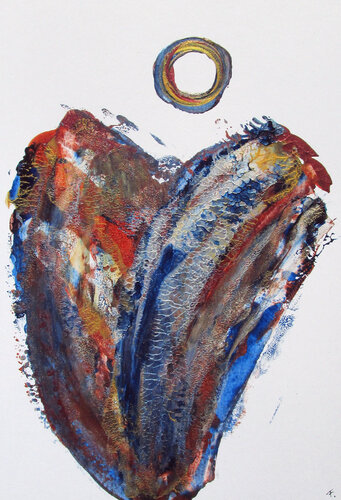 Engel der Manifestation 2 / Angel of manifestation 2 by Kerstin Franz, Work on Paper for Sale on Singulart