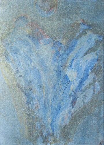 Engel der Ruhe / Angel of Silence van Kerstin Franz, Werk op papier te koop op Singulart