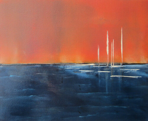 Sea 8 di Kerstin Franz, Pittura in vendita su Singulart