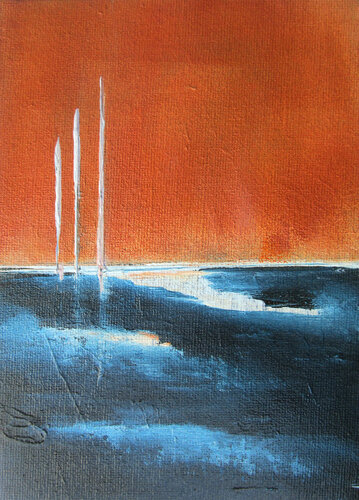 Sea 5 di Kerstin Franz, Pittura in vendita su Singulart