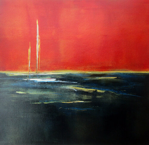Sea 9 di Kerstin Franz, Pittura in vendita su Singulart