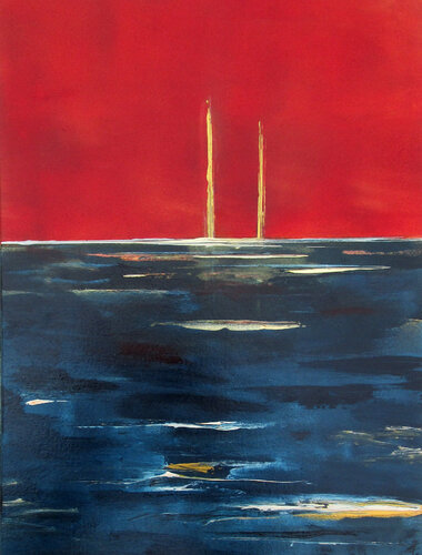 Sea 13 di Kerstin Franz, Pittura in vendita su Singulart