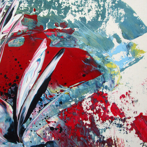 Wachstum 3 par Kerstin Franz, Œuvre sur papier en vente sur Singulart