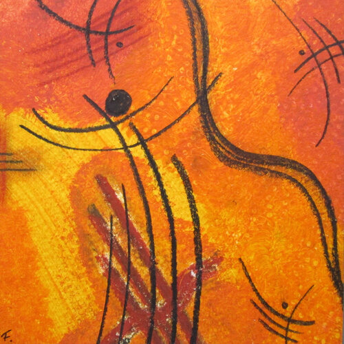 Lebenstanz 2 by Kerstin Franz, Work on Paper for Sale on Singulart