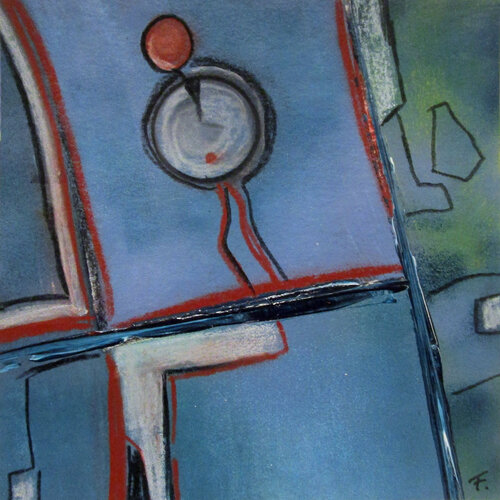 Walking circles 2 by Kerstin Franz, Work on Paper for Sale on Singulart