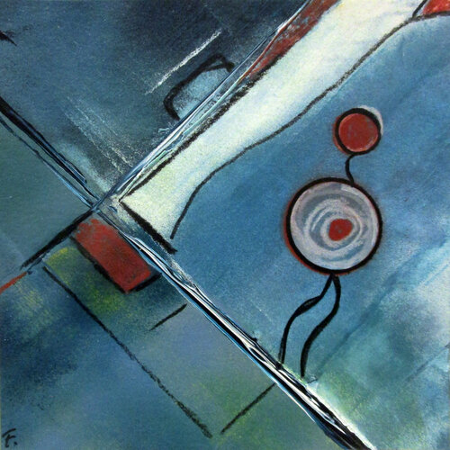 Walking circles 3 by Kerstin Franz, Work on Paper for Sale on Singulart