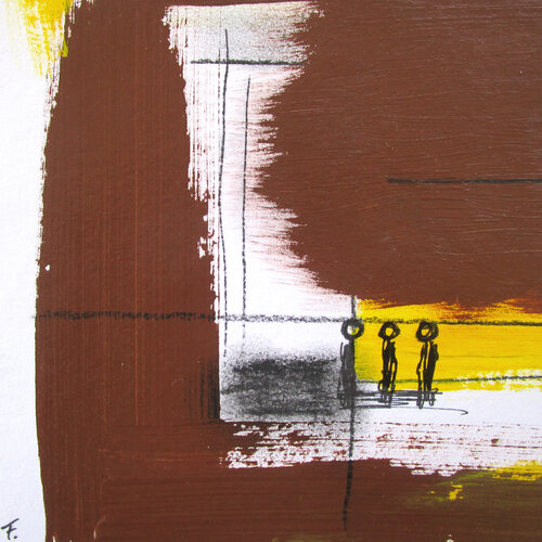 Wir 1 by Kerstin Franz, 종이 for Sale on Singulart
