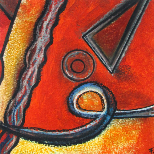 enjoy life 3 von Kerstin Franz, Werk auf Papier kaufen auf Singulart