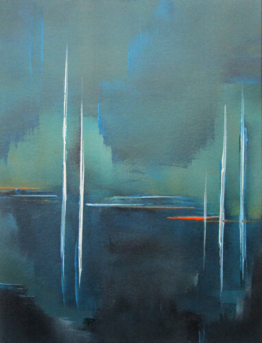 Horizonte 2 de Kerstin Franz, Pintura a la venta en Singulart