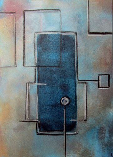 Neues Denken 1 par Kerstin Franz, Œuvre sur papier en vente sur Singulart