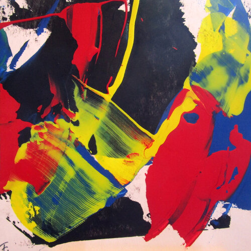 red talks 2 par Kerstin Franz, Œuvre sur papier en vente sur Singulart