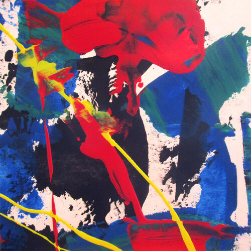 red talks 3 par Kerstin Franz, Œuvre sur papier en vente sur Singulart