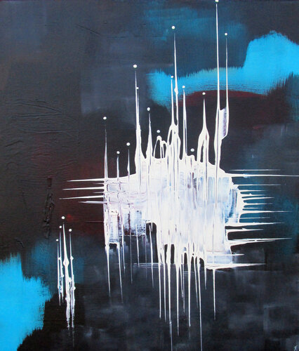 Der unendliche Raum by Kerstin Franz, Painting for Sale on Singulart