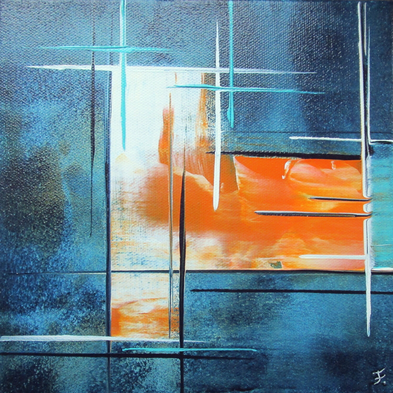 Orange Blue 3 Kerstin Franz