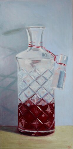 Paris - Cristal carafe van Minke Buikema-Duste, Schilderij te koop op Singulart