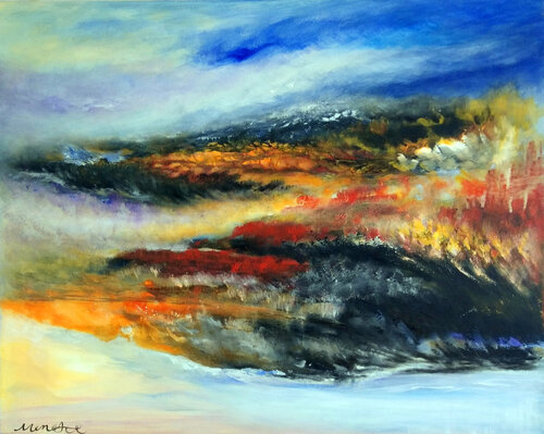 Landschaft di Meng Xi Hauenstein, Pittura in vendita su Singulart