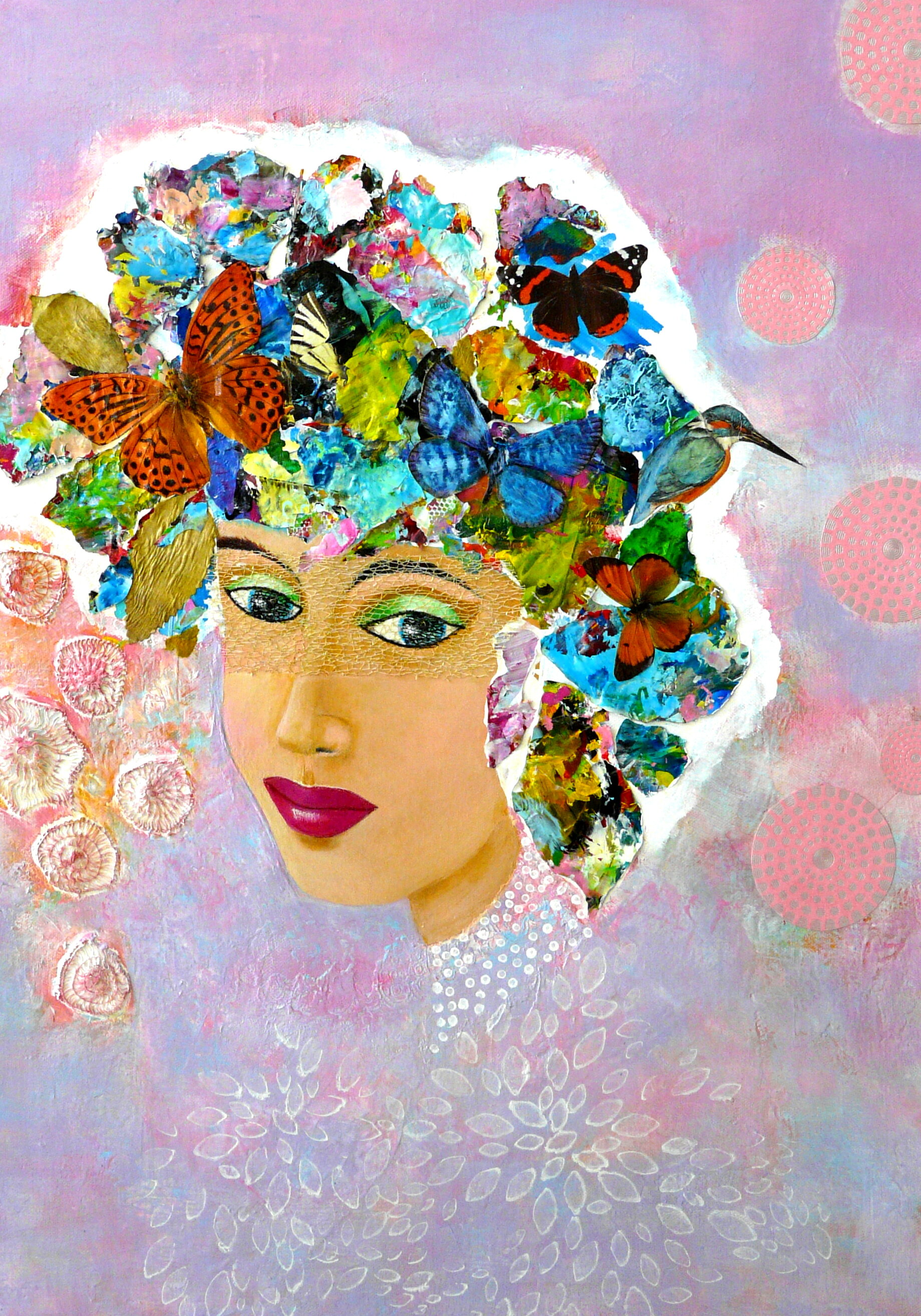 Thema veena Gemälde