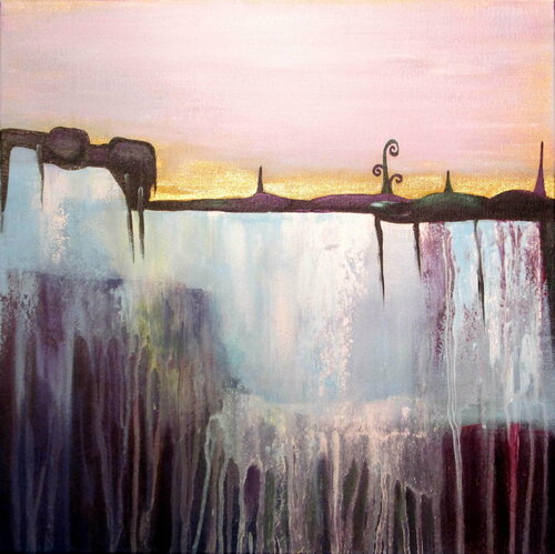 Mystical Place di Blanka Mandel, Pittura in vendita su Singulart