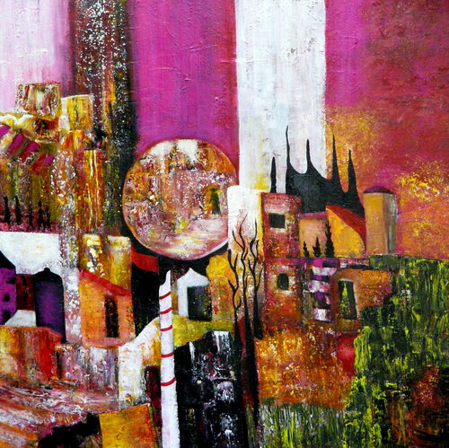 Entdeckungsreise (2) di Blanka Mandel, Pittura in vendita su Singulart