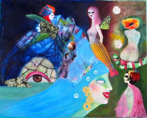 Incognito (2) von Blanka Mandel, Malerei kaufen auf Singulart