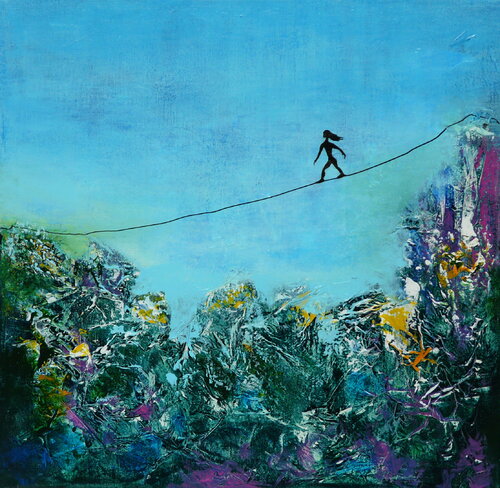 Balance von Blanka Mandel, Malerei kaufen auf Singulart