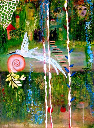 Geisterwald by Blanka Mandel, Painting for Sale on Singulart