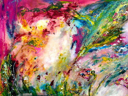 Frühlingssturm van Blanka Mandel, Schilderij te koop op Singulart