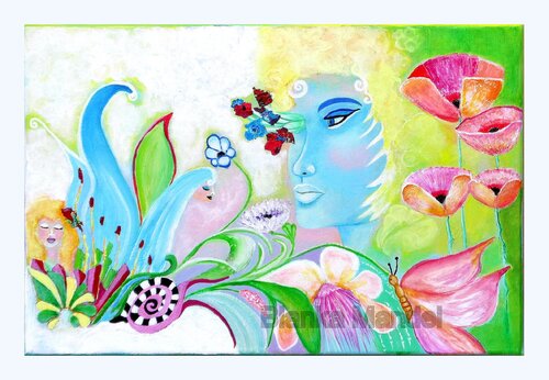 Blütezeit von Blanka Mandel, Malerei kaufen auf Singulart