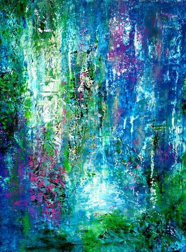 Mystical Place 44 by Blanka Mandel, Painting for Sale on Singulart