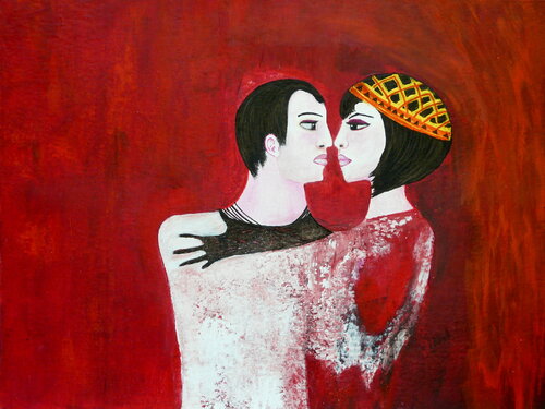 Tango von Blanka Mandel, Malerei kaufen auf Singulart