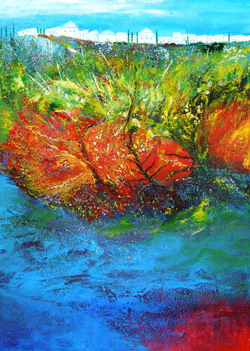 Toskana de Blanka Mandel, Pintura a la venta en Singulart